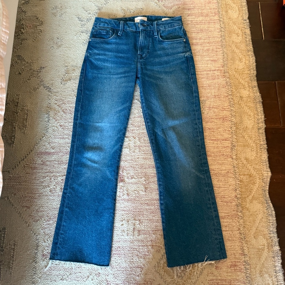 Frame Le Crop Mini Boot Jeans